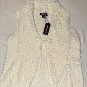 PrettyLittleThing Ivory Knit Top